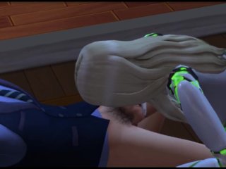 Sex with An Alien.The Girl Arrived from Another Planet for_Sex Whims Sims