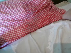 Peeing on pillow