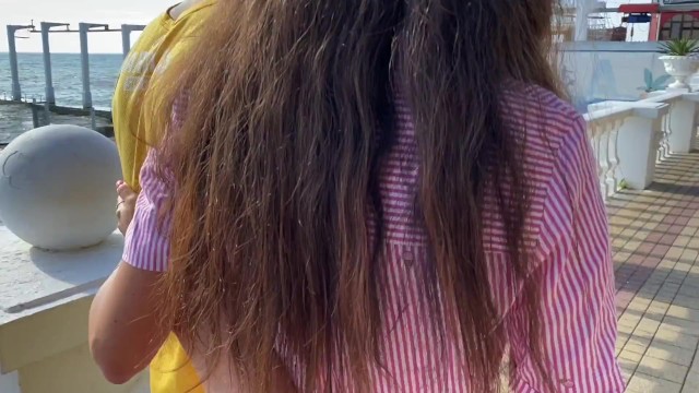 Girl makes her Cuckold Boyfriend Suck Cock