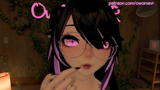 角质大学生拼命自慰并骑你 [POV、VRchat erp、3D Hentai] 预告片