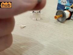 Vlog 12: A Lego astronaut shows you his huge satellite