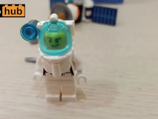 Vlog 12: a Lego Astronaut Shows you his Huge Satellite