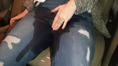 Pee pants porn