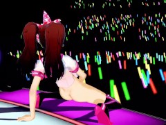 Rise fingers herself during a concert - Persona 4 Hentai