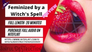 Feminized By A Witch's Spell Teaser Witchcraft Feminization