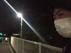 福岡県に上陸、朽網駅を紹介するデブな男 - Screenshot 13 of 16 - Japanese 無 修正