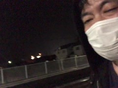 福岡県に上陸、朽網駅を紹介するデブな男 - Screenshot 14 of 16 - Japanese 無 修正