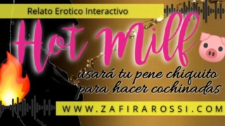 아르헨티나 섹시한중년여성 사용 당신의 작은 남근 만들기 더러운 오디오 뜨거운 대화 Joi 스타일 Asmr