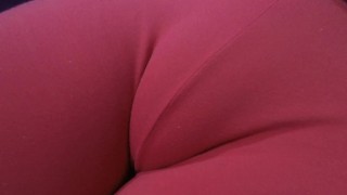 My Tight Pussy Mound Was Concealed By My Red Shorts