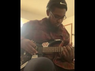 playing guitar, exclusive, amateur, solo male