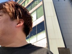 牛丼屋で食事をした後の様子 - Screenshot 4 of 16 - Japanese Amateur