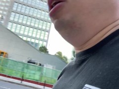 牛丼屋で食事をした後の様子 - Screenshot 7 of 16 - Japanese 無 修正