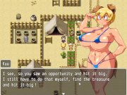 Preview 5 of Treasure Hunter Kee and The Ancient Ruins [RPG Hentai game] Ep.2 Bandage kink outfit