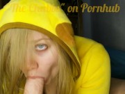 Preview 3 of cute german teen in pikaccu body solo Action with dildo and masturbation