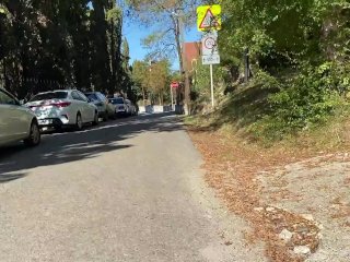 Four guys picked up a girl on the street and fucked her in an abandoned house. Part 1 screenshot number 0