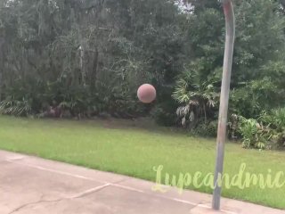 Basketball in my birthday Suite