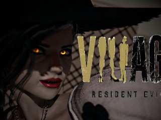 Resident Evil Village: Tall Vampire Lady Dimitrescu Domination Fuck | Honey Select 2