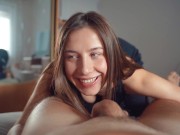 Preview 2 of For the password from Wi-Fi, she is ready for sex!!
