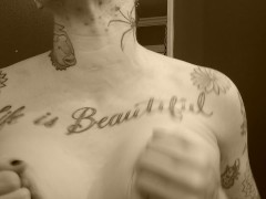 Trans Man FTM, Titty Play, Knocking Knockers, Pre Op, Titty Fucking