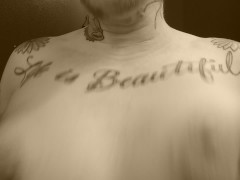 Trans Man FTM, Titty Play, Knocking Knockers, Pre Op, Titty Fucking - Screenshot 7 of 16 - Titty Drop