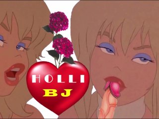 celebrity, erotic cartoon, holli, blowjob anime