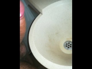 Ruined orgasm in the train toilet - PART 1 - Outward trip