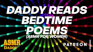 ASMR Papi lee poesía a la hora de acostarse (audio para mujeres)