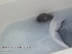 【WAM】セーラー服と黒ストッキングでローション風呂に浸かる/School Sailor. Pantyhose. Lotion Bath. Slime. - Screenshot 5 of 16 - ローション