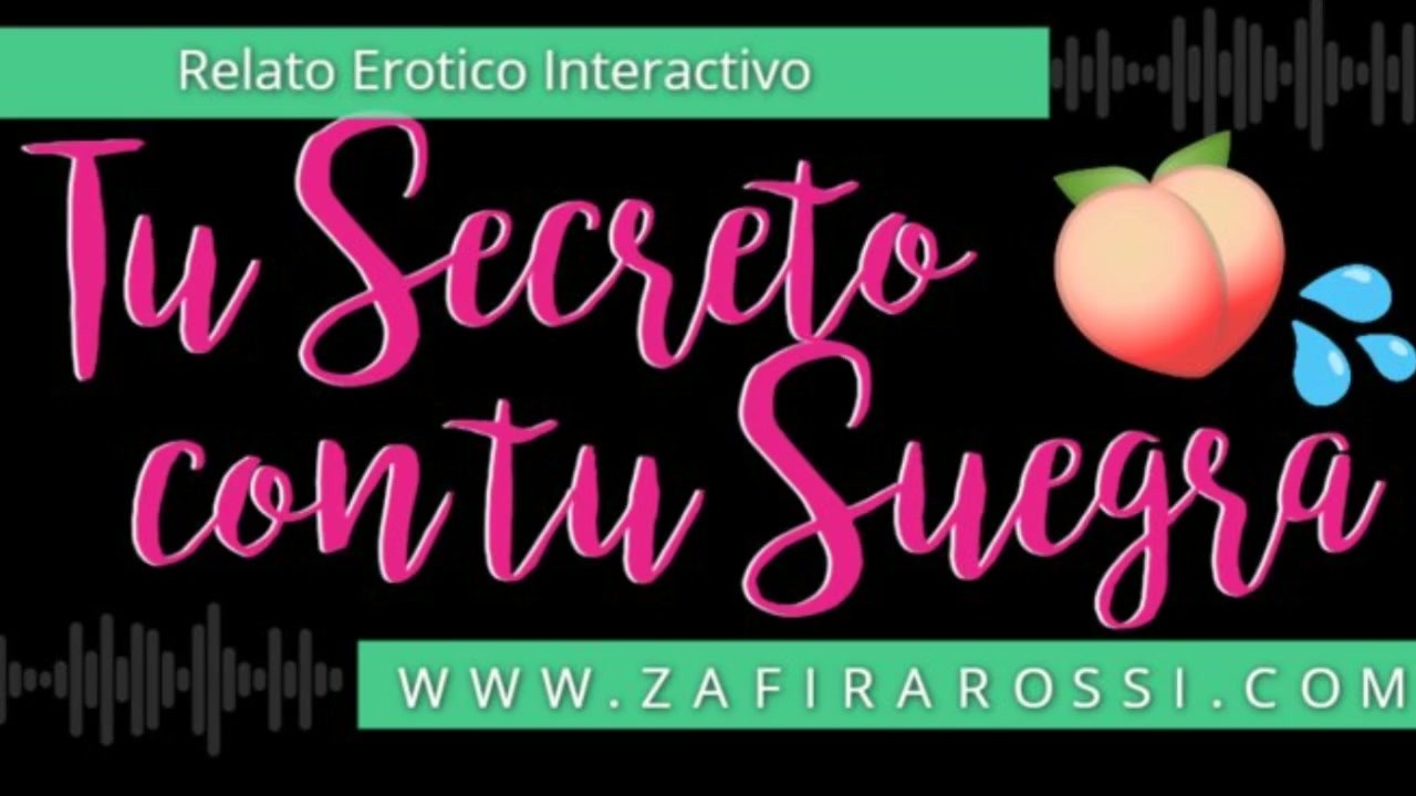 [HOT ASMR ARGENTINA] TU SECRETO CON TU SUEGRA | AUDIO ERÓTICO INTERACTIVO |  ANAL - MILF - MAMADAS