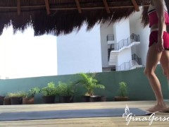 Rooftop workout session - Screenshot 1 of 16 - Gina Gerson