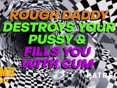 Improvised Filthy Talk Whilst Daddy Strokes Cock