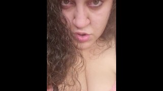 Puerto Rican Thickness Seductively Tease Sliding Up And Down Her Toy Moaning Squirt