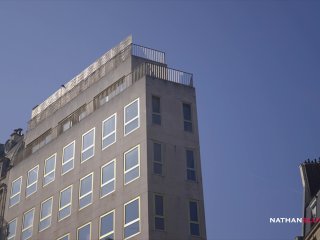 Busty euro babes Martina Gold & Emy Russo Get Dirty at work and make each other come multiple times