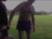 Preview 1 of Rugby fucking on the pitch