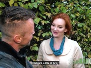 Preview 2 of Busty Redhead Milf Zara DuRose with Ginger Bush Strips Down and Gets Banged - DATERANGER
