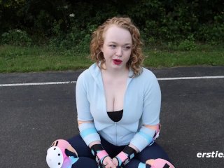 Busty Amateur_Sarah Masturbates_After Daily Exercise