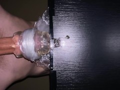 Verbal Guy Fucking Fleshlight While Moaning Until Dripping Cum - 4K