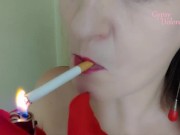 Preview 1 of INHALE 55 Smoking Fetish by Gypsy Dolores