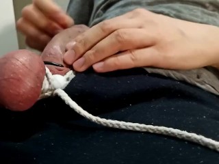Experiments with Tightness of the Penis and Testicles