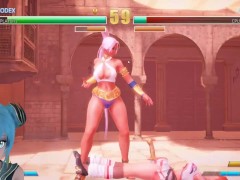 Секс игра [бои на раздевание] YULIA VS ILHAM - Screenshot 13 of 16 - Kink