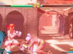 Секс игра [бои на раздевание] YULIA VS ILHAM - Screenshot 15 of 16 - Anime