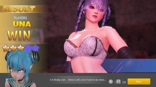 Sex game [strip fights] UNA VS CLAUDIA