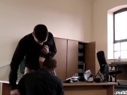 Preview 5 of Office anal with young gays Dan Jenkins and Scott Williams