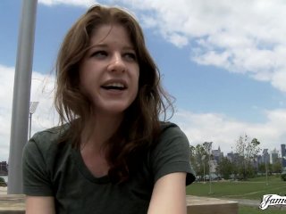 JamesDeen - HOTEL ROOM ROUGH DOGGYSTYLE SEX WITH BRUNETTE AMATEUR LUNA BAST screenshot number 2