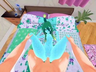 Fucking Transparent Slime Girl Suu in POV. DailyLife With_A Monster Girl Hentai.