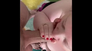 Bbw slut moglie sciatta pompino figa grassa