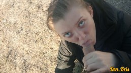 schoolgirl sucks to get a lot of on her pretty face