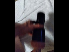 Huncho Dolo D slides fat meat in fleshlight 