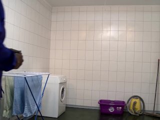 German teen bitch fucked in the bathroom