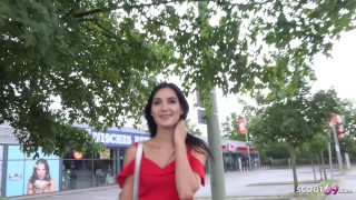 RISKY! Hot Claudia Swea gets dick in the car & in PUBLIC! (ENGLISH) Dates66